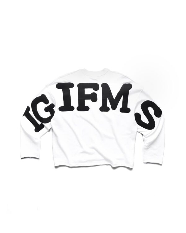 STRESSMAMA Ssma Igifms Puff Longsleeve 長袖T(白)