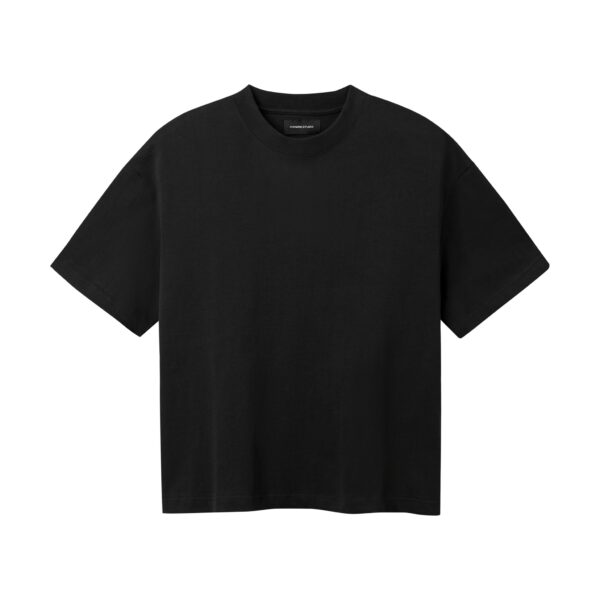 MAVERIK STUDIO｜MAVERIK® BOXY FIT COTTON BLANK (BLACK)