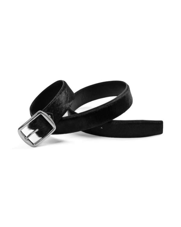 VIERY｜Hair-on Cowhide Belt