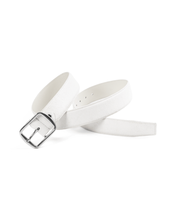 VIERY｜Hair-on Cowhide Belt