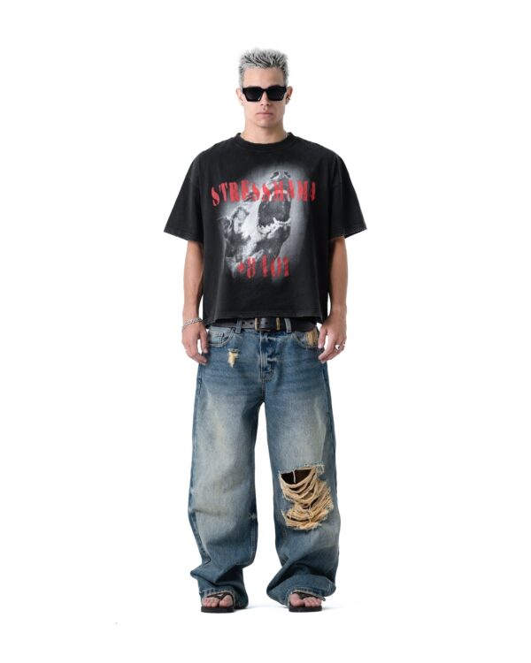 STRESSMAMA Ss26 Dobermann T-shirt T恤(黑)