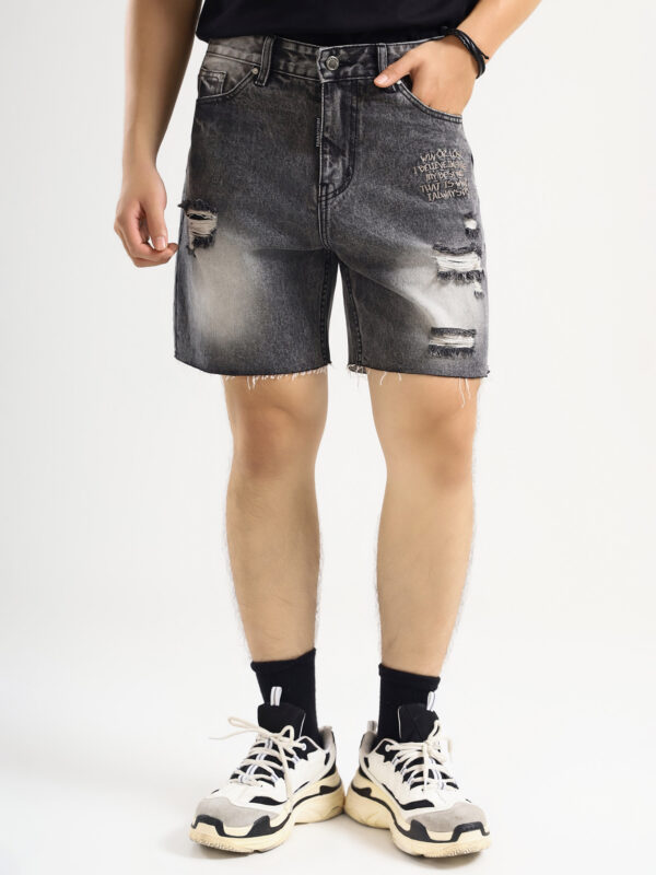 FAPAS｜Shortss Jean Relaxed Carbon