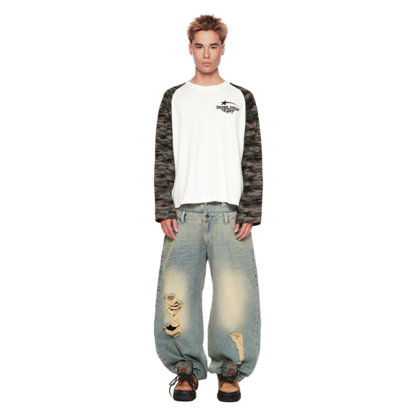 SWE Camo Raglan L/s Tee 長袖T