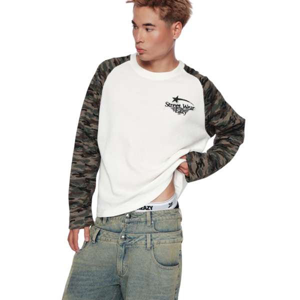 SWE Camo Raglan L/s Tee 長袖T