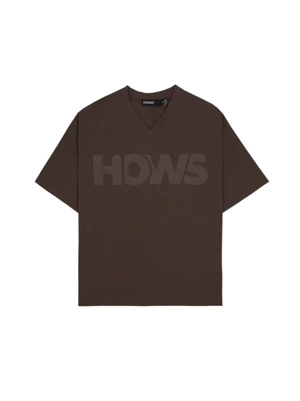HOWS｜Relaxed THE Noise V-neck / Brown