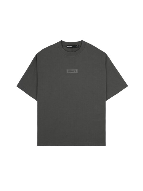 HOWS｜Basic TEE NEW Version / LEAD GREY