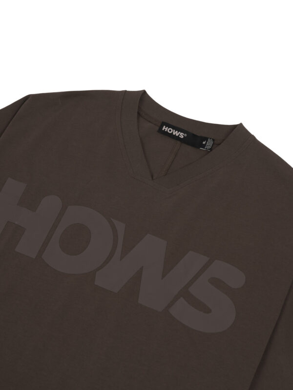 HOWS｜Relaxed THE Noise V-neck / Brown
