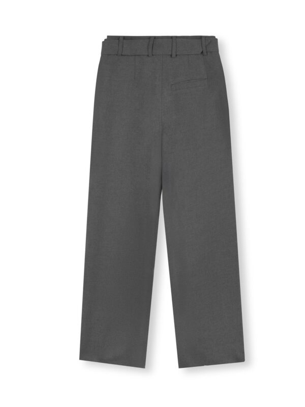 HOWS｜Restrain Trousers WITH BELT / LEAD GREY