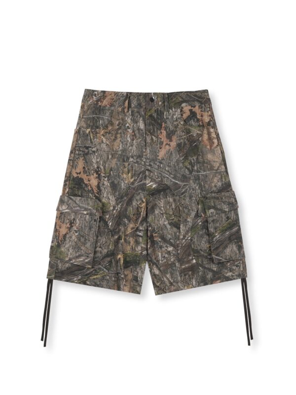 HOWS｜District Baggy Short / Forest CAMO