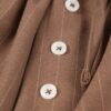 HOWS｜Urban Pinstripe Shorts / Brown