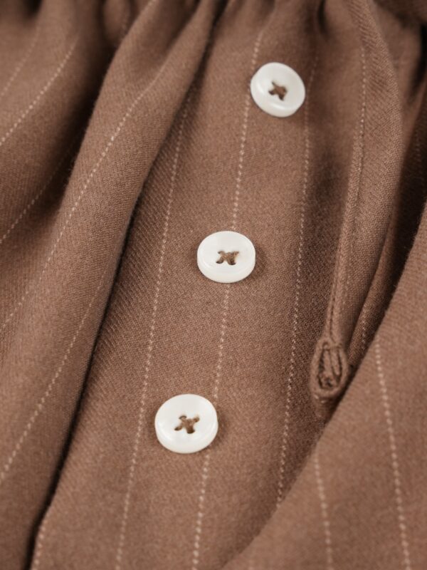 HOWS｜Urban Pinstripe Shorts / Brown