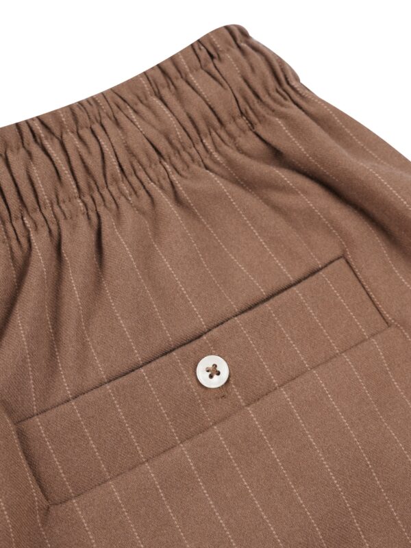 HOWS｜Urban Pinstripe Shorts / Brown