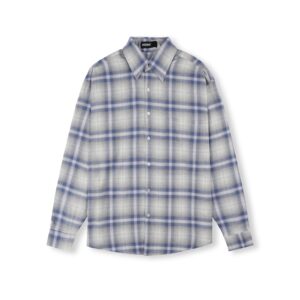 HOWS｜Checkered Flannel Shirt / BLUE