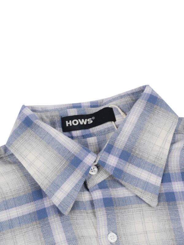 HOWS｜Checkered Flannel Shirt / BLUE