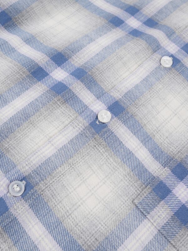 HOWS｜Checkered Flannel Shirt / BLUE