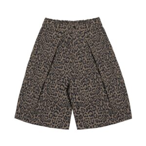 HOWS｜Techno Baggy Short / Leopard Print