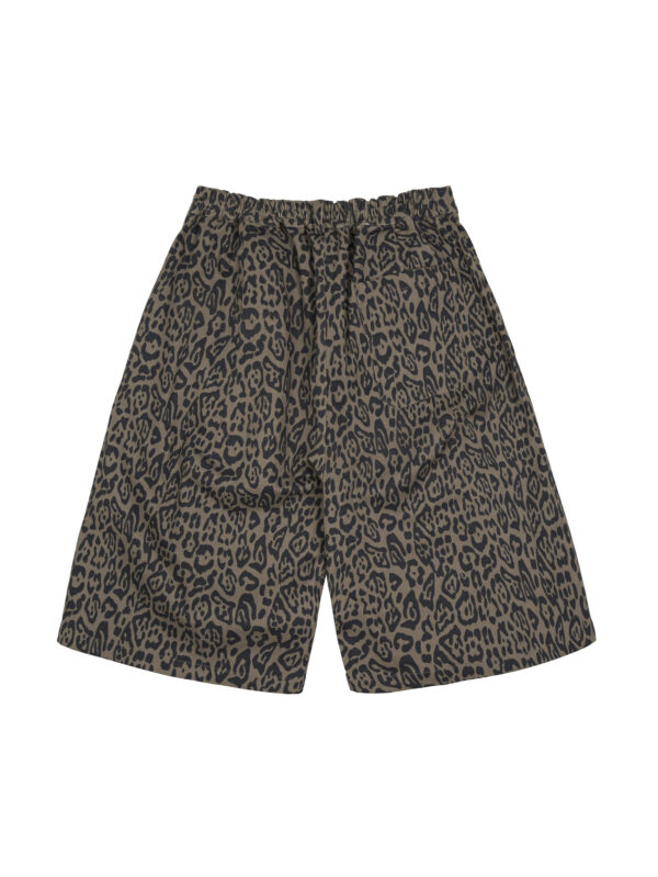 HOWS｜Techno Baggy Short / Leopard Print