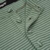 HOWS｜Striped Henley LONG Sleeve T-shirt / MOSS