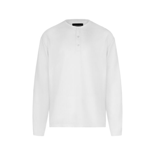 MAVERIK STUDIO｜MAVERIK® WAFFLE LONGSLEEVES T-SHIRT ( WHITE )