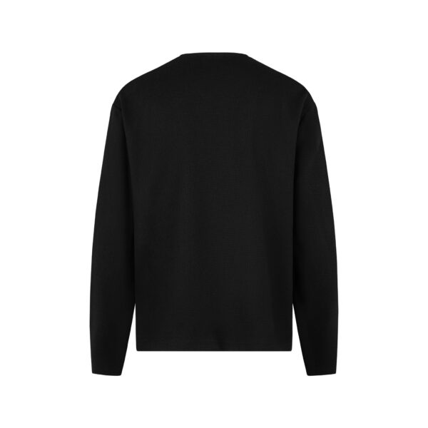 MAVERIK STUDIO｜MAVERIK® WAFFLE LONGSLEEVES T-SHIRT ( BLACK )