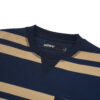 HOWS｜NAVA Striped T-shirt / Brown X NAVY