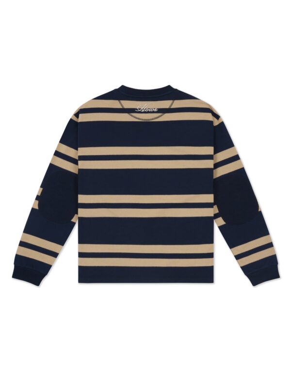 HOWS｜NAVA Striped LONG Sleeve T-shirt / Brown X NAVY
