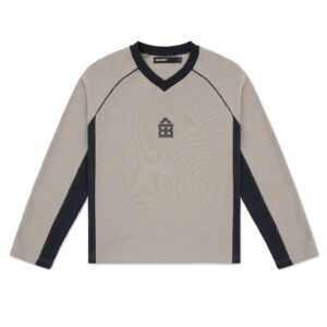 dsc05036_bb578ec78a6a4fe1b667737f864b88d2 HOWS|Traditional MESH LONG Sleeve / Cream X NAVY