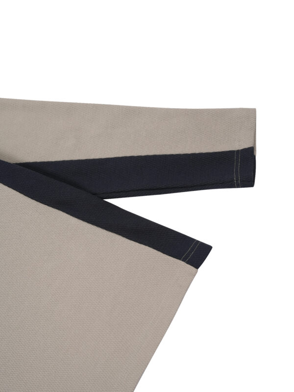 HOWS｜Traditional MESH LONG Sleeve / Cream X NAVY