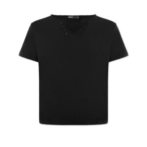 HOWS｜Loose V TEE / Black