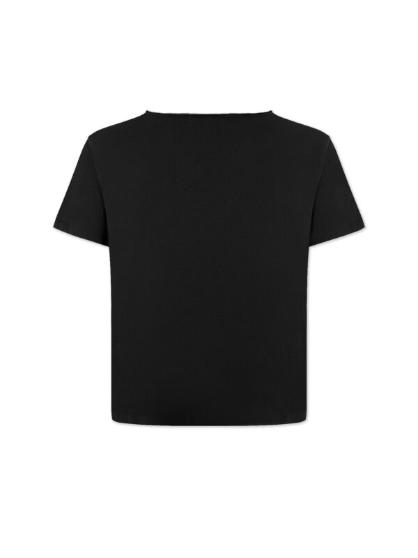 HOWS｜Loose V TEE / Black