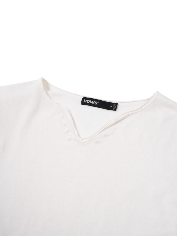 HOWS｜Loose V TEE / Cream
