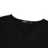 HOWS｜Loose V TEE / Black