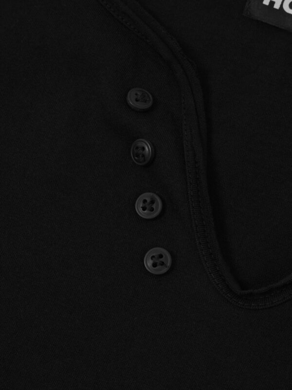 HOWS｜Loose V TEE / Black