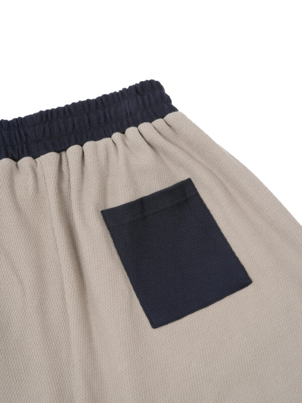 HOWS｜Traditional MESH Short / Cream X NAVY