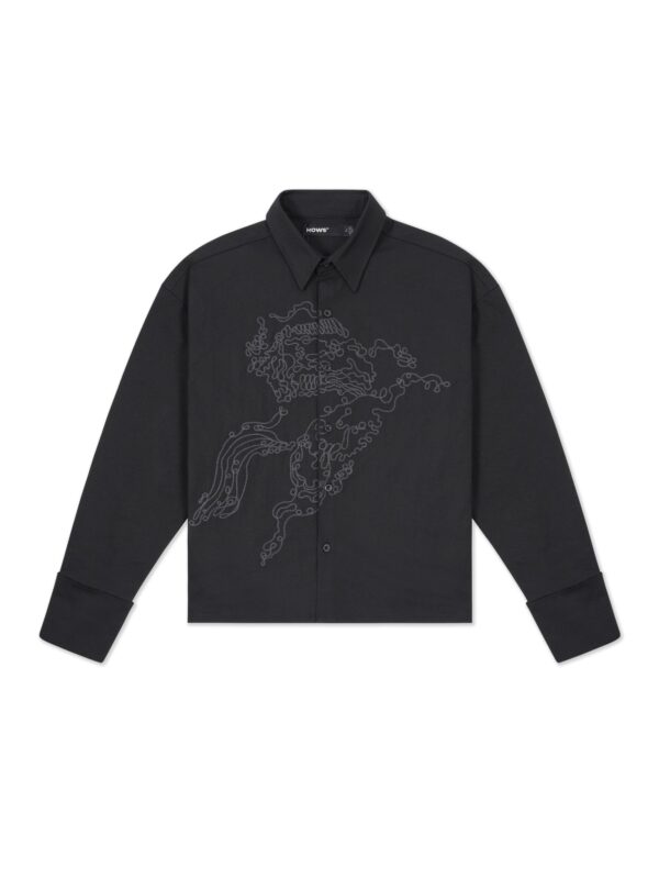 HOWS｜DARK Horse LONG Sleeve Shirt / Black