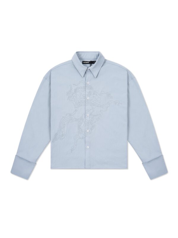 HOWS｜DARK Horse LONG Sleeve Shirt / BLUE