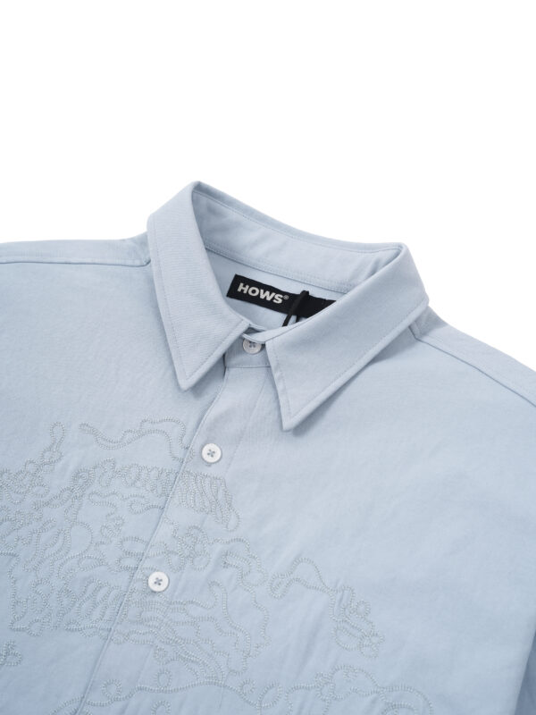 HOWS｜DARK Horse LONG Sleeve Shirt / BLUE