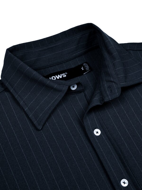 HOWS｜Urban Pinstripe Shirt / NAVY