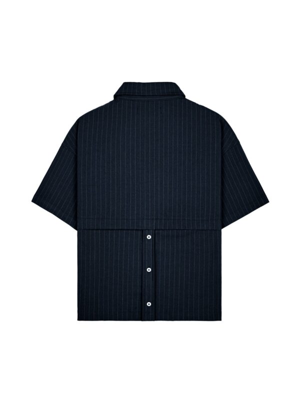 HOWS｜Urban Pinstripe Shirt / NAVY