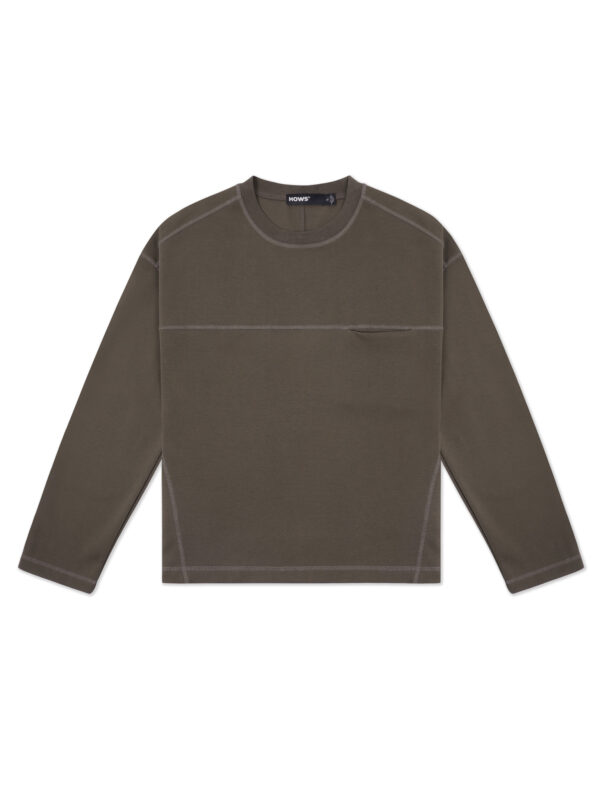 HOWS｜NOVA LONG Sleeve T-shirt / Brown