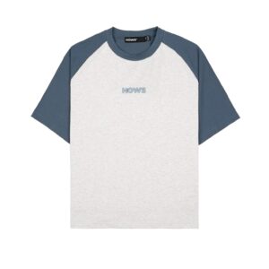 dsc05495_3x4_65595f460bfd4076816fbadfd6fcdec2_408276cd2a7341d19acf9f9ba1fd9a06 HOWS|Urban Contrast Raglan T-shirt / Light GREY