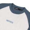 HOWS｜Urban Contrast Raglan T-shirt / Light GREY