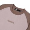 HOWS｜Urban Contrast Raglan T-shirt / Purple