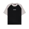 HOWS｜Urban Contrast Raglan T-shirt / Black
