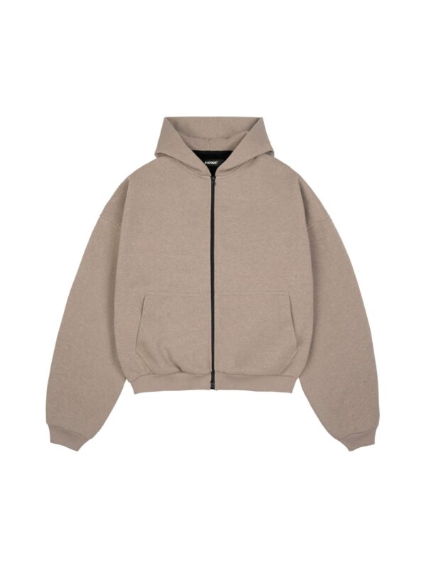 HOWS｜Hoodie Melton WOOL / SAND