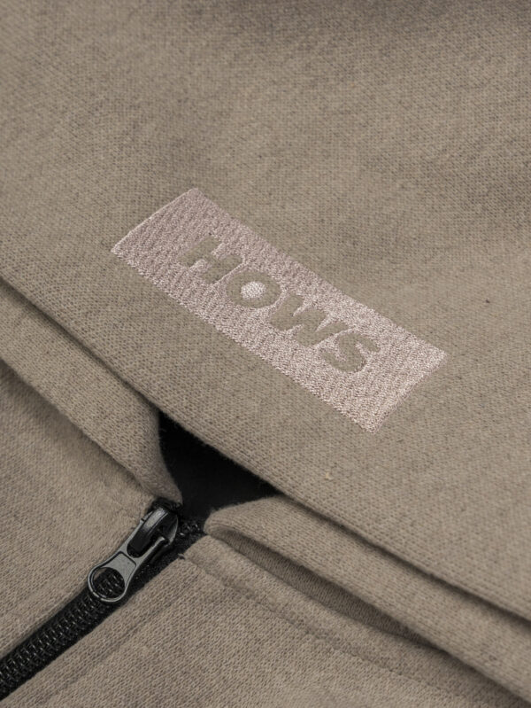 HOWS｜Hoodie Melton WOOL / SAND