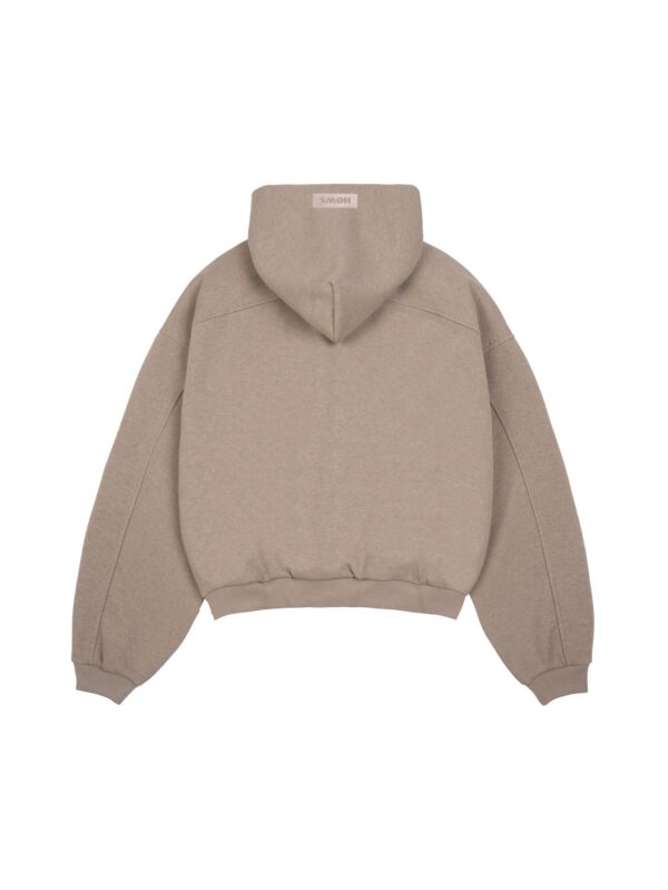 HOWS｜Hoodie Melton WOOL / SAND