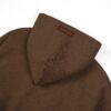 HOWS｜Hoodie Melton WOOL / Brown