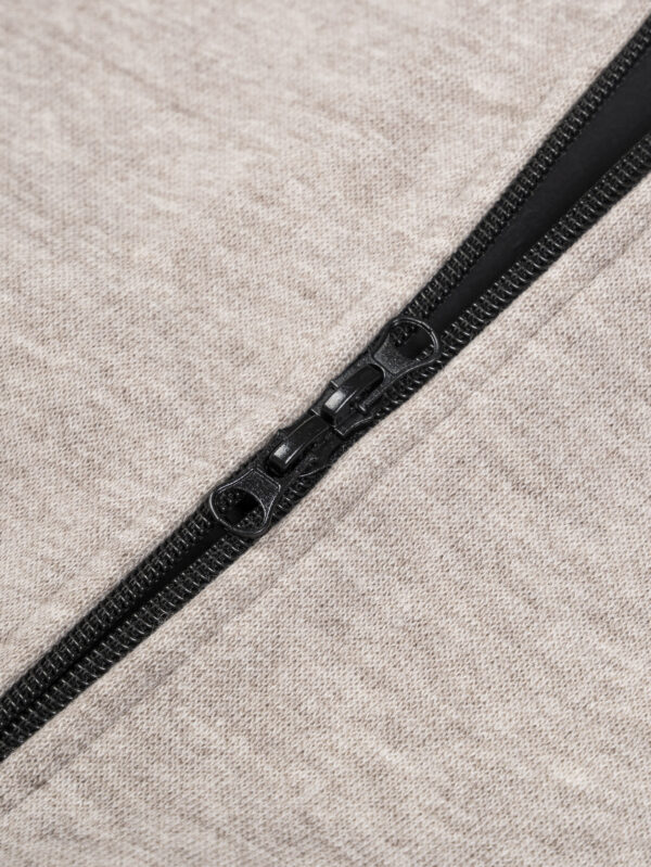 HOWS｜Hoodie Melton WOOL / Light GREY