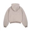 HOWS｜Hoodie Melton WOOL / Light GREY